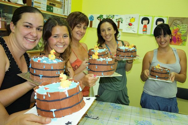 3er. Curso de Decoración de tartas con fondant en Tenerife, 13 de Agosto de 2011